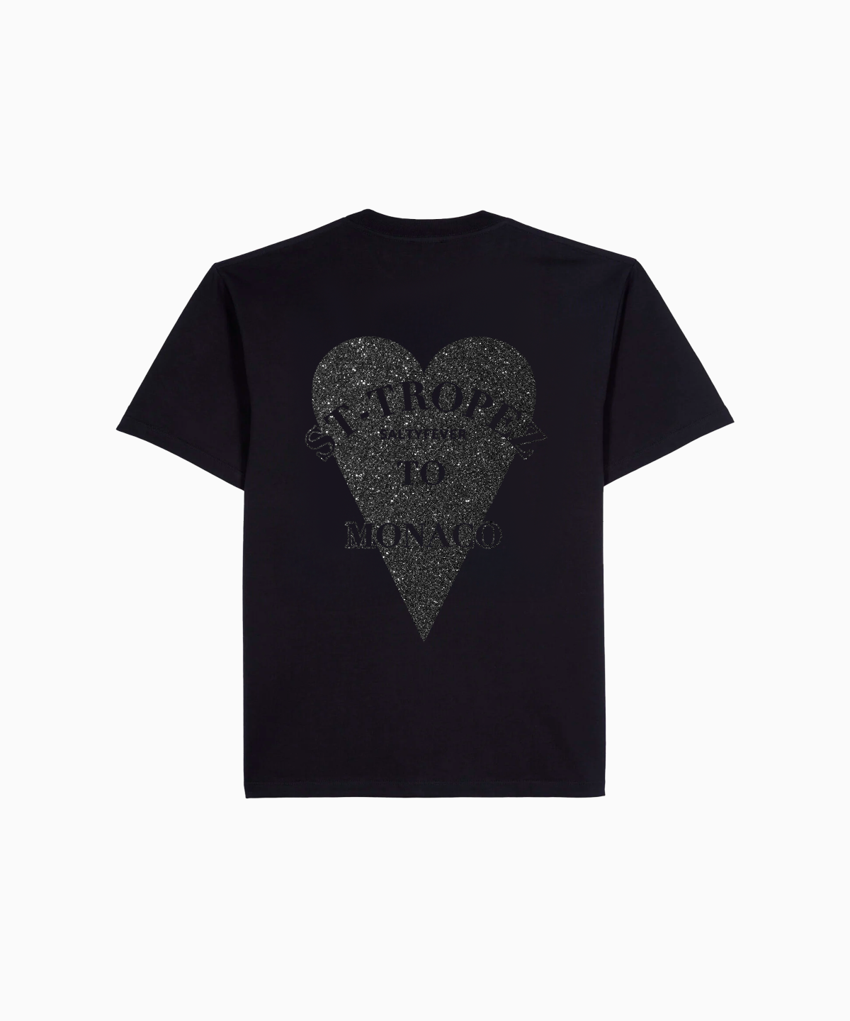T-SHIRT FULL BLACK ST-TROP